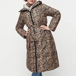 J.Crew Primaloft Full Length 🐆 Puffer Coat EUC